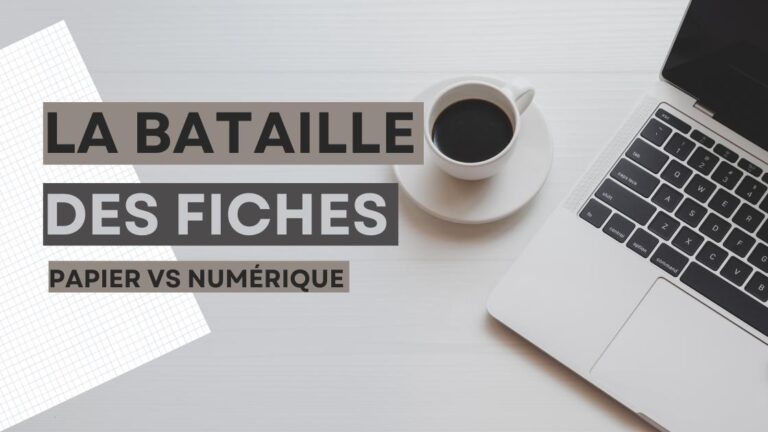 La bataille des fiches : Papier vs. Numérique ! Les secrets dévoilés pour dompter les fiches de révision