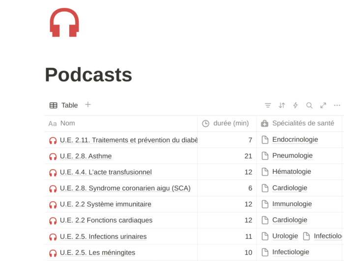 Template Notion Infirmier – Image 7